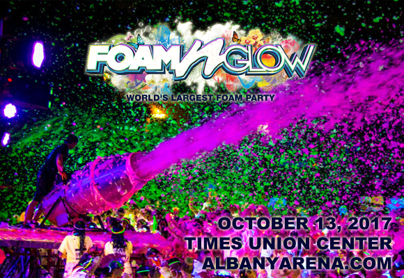 Foam N' Glow at Times Union Center