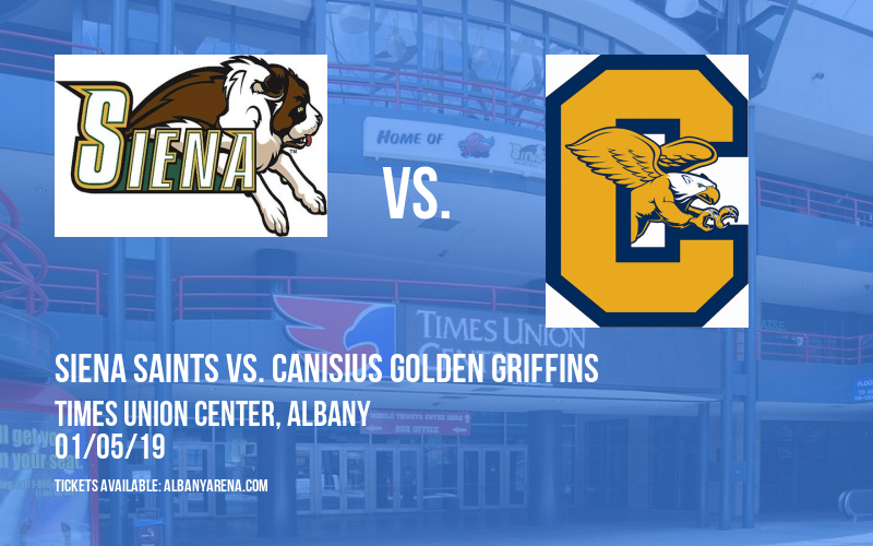 Siena Saints vs. Canisius Golden Griffins at Times Union Center tickets Siena Saints vs. Canisius Golden Griffins at Times Union Center