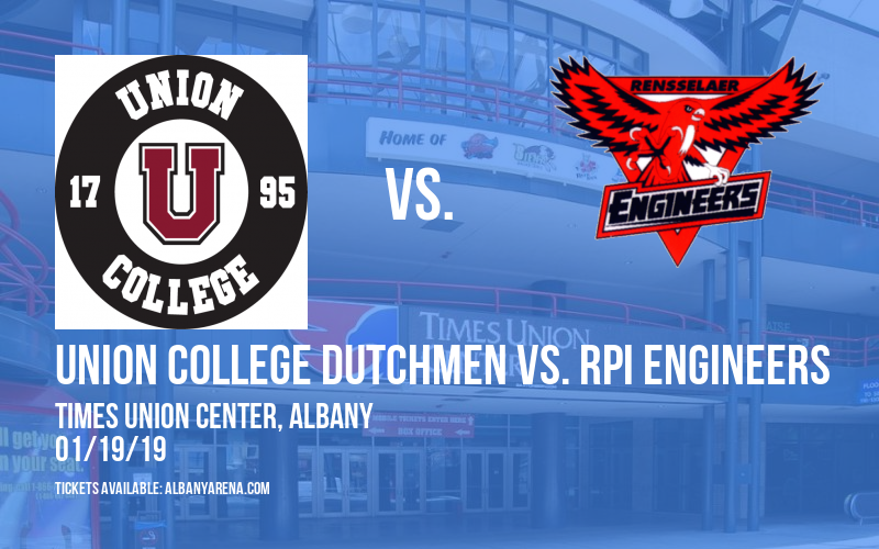 7th Annual Capital District Mayor's Cup Hockey: Union College Dutchmen vs. RPI Engineers at Times Union Center