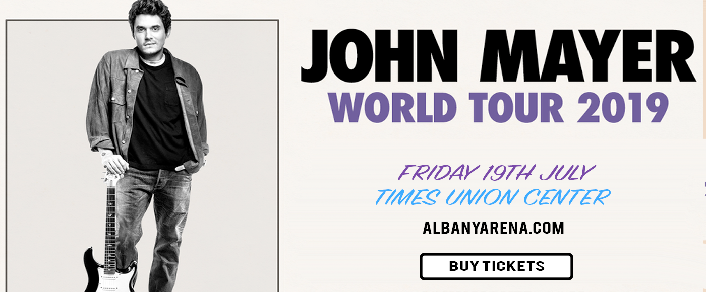 John Mayer at Times Union Center tickets John Mayer at Times Union Center