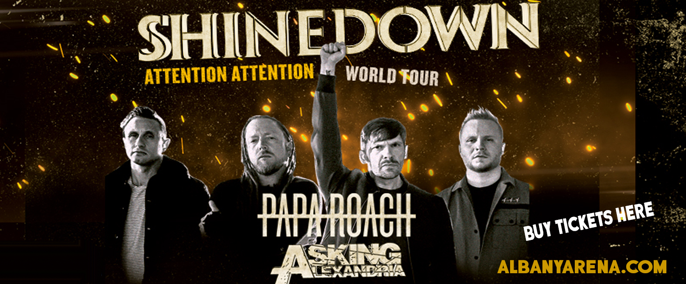 Shinedown, Papa Roach & Asking Alexandria at Times Union Center