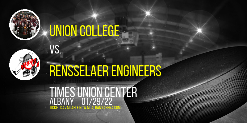 Union College vs. Rensselaer Engineers at Times Union Center tickets Union College vs. Rensselaer Engineers at Times Union Center