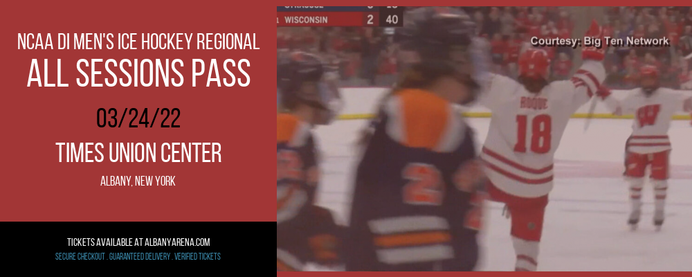 NCAA DI Men's Ice Hockey Regional - All Sessions Pass at Times Union Center