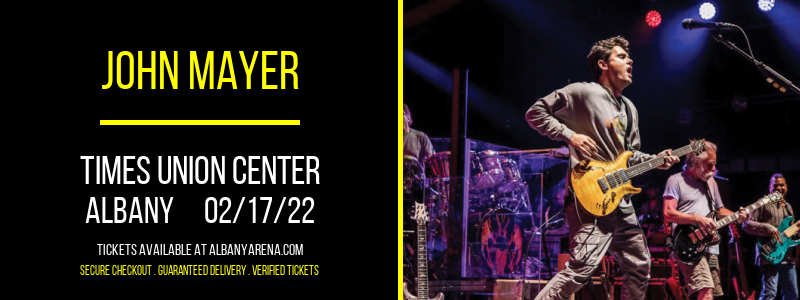 John Mayer at Times Union Center tickets John Mayer at Times Union Center