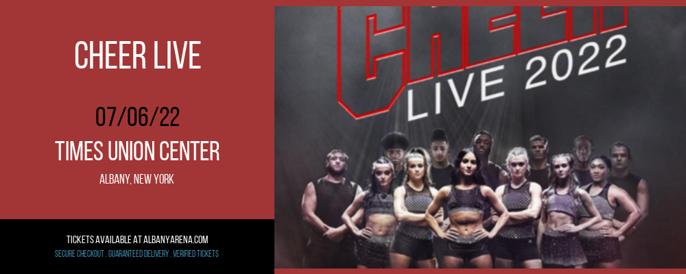 CHEER Live [CANCELLED] at Times Union Center