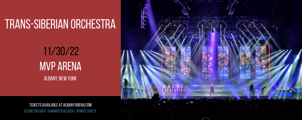 Trans-Siberian Orchestra at Times Union Center tickets Trans-Siberian Orchestra at Times Union Center