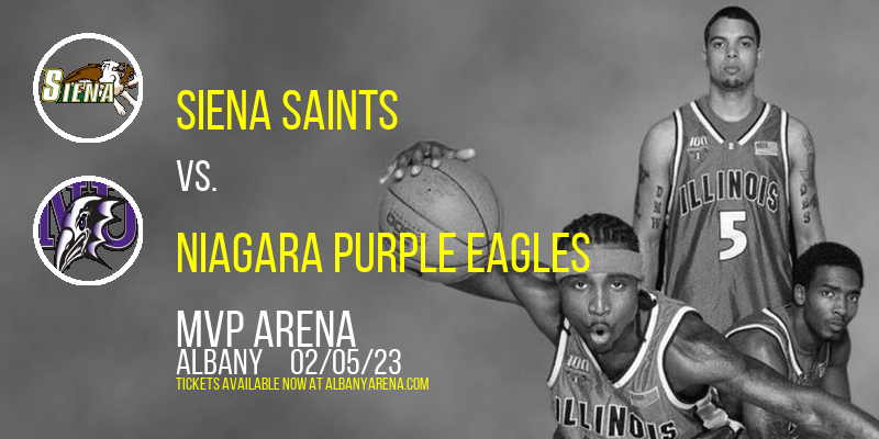 Siena Saints vs. Niagara Purple Eagles at MVP Arena tickets Siena Saints vs. Niagara Purple Eagles at MVP Arena