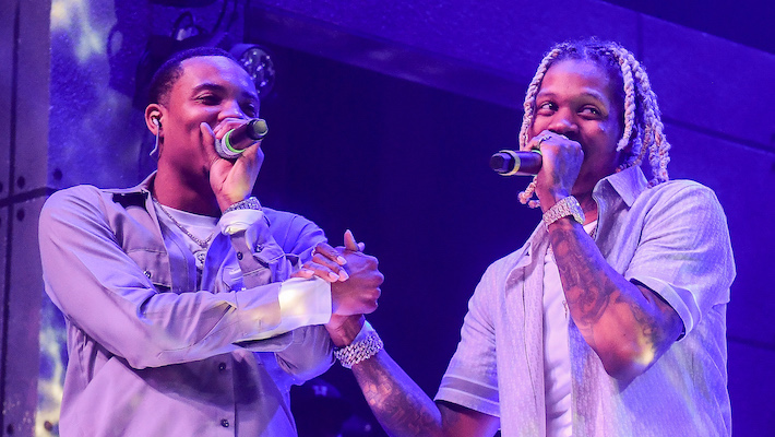 Lil Durk & G Herbo at MVP Arena