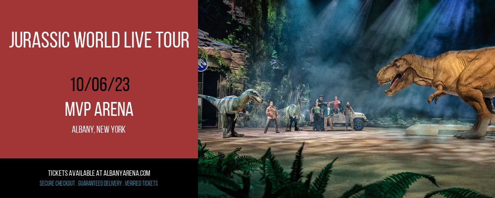 Jurassic World Live Tour at MVP Arena