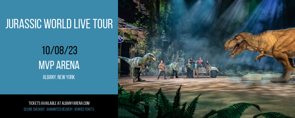 Jurassic World Live Tour at MVP Arena