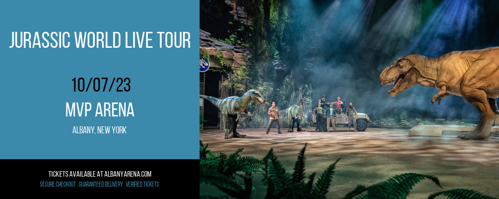 Jurassic World Live Tour at MVP Arena