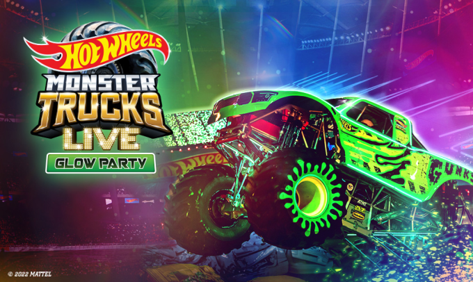 Hot Wheels Monster Trucks Live - Glow Party